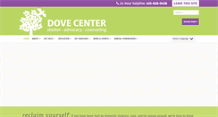 Desktop Screenshot of dovecenter.org